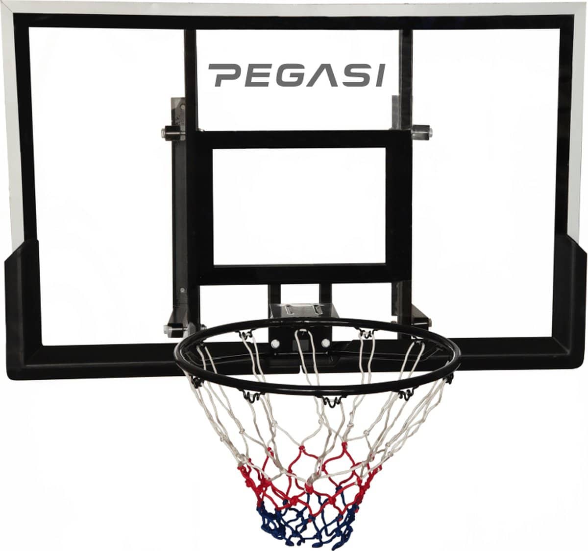 Pegasi basketbalbord 008 122x82cm. Direct monteren en spelen