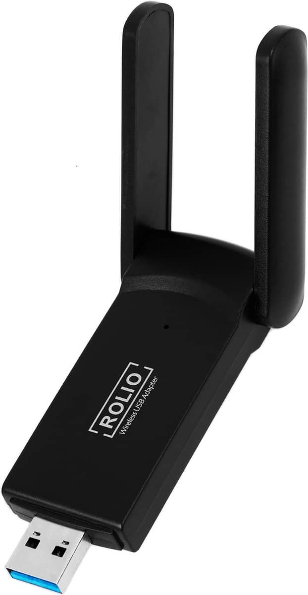 Rolio WiFi adapter USB. Werkt op elk platform