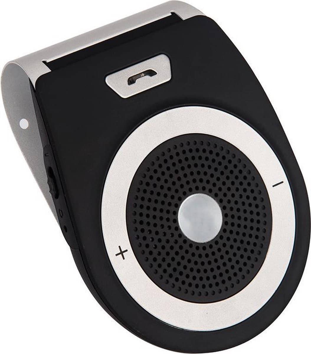 Draadloze Bluetooth Carkit met Spraakbesturing. Voor aan de zonneklep