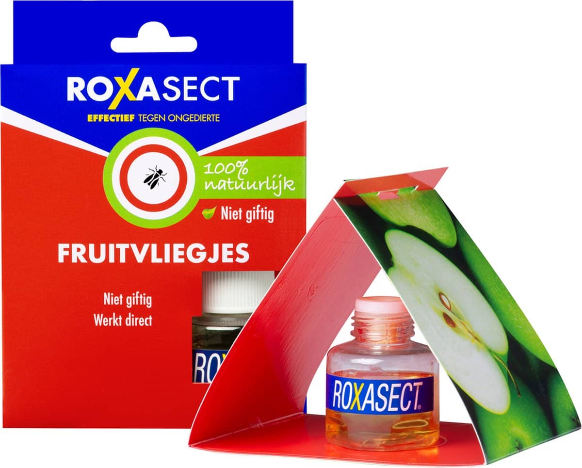 Roxasect Fruitvliegjes Ongedierteval. Uiterst aantrekkelijk