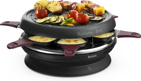 Tefal RE1820 Store’Inn. Raclette en grill in 1