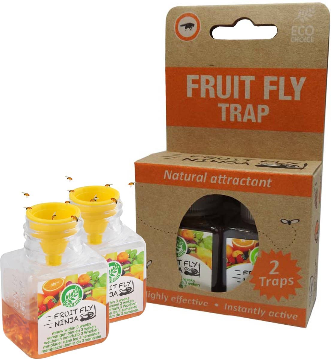 Super Ninja – Fruit Fly Ninja®. 2 handige flesjes