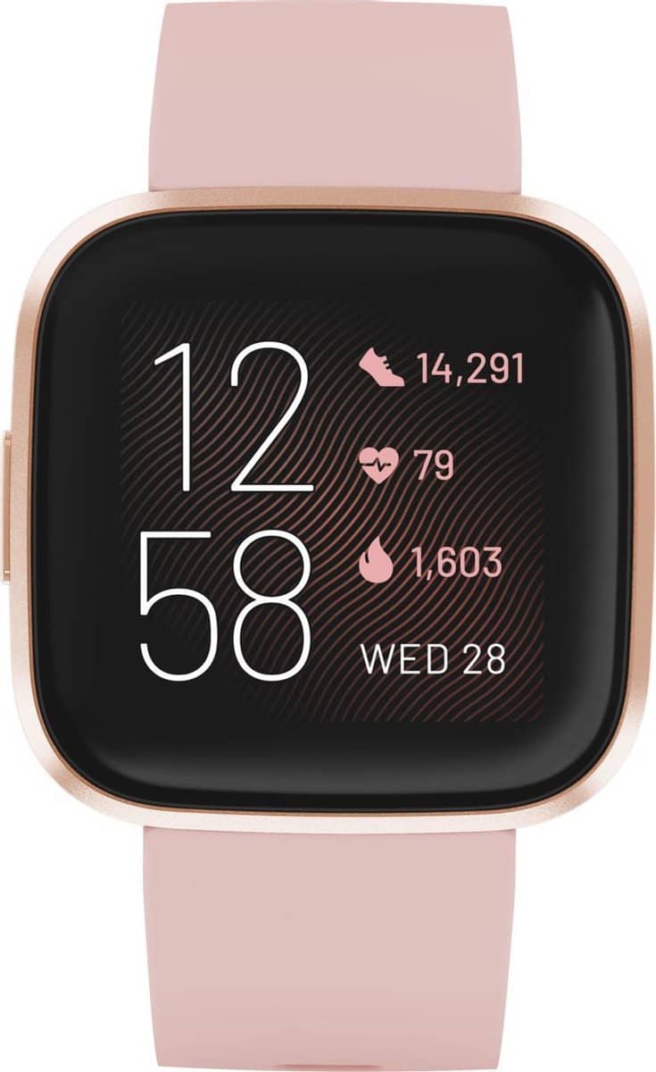 Fitbit Versa 2 – Smartwatch dames . Goede prijs kwaliteit verhouding