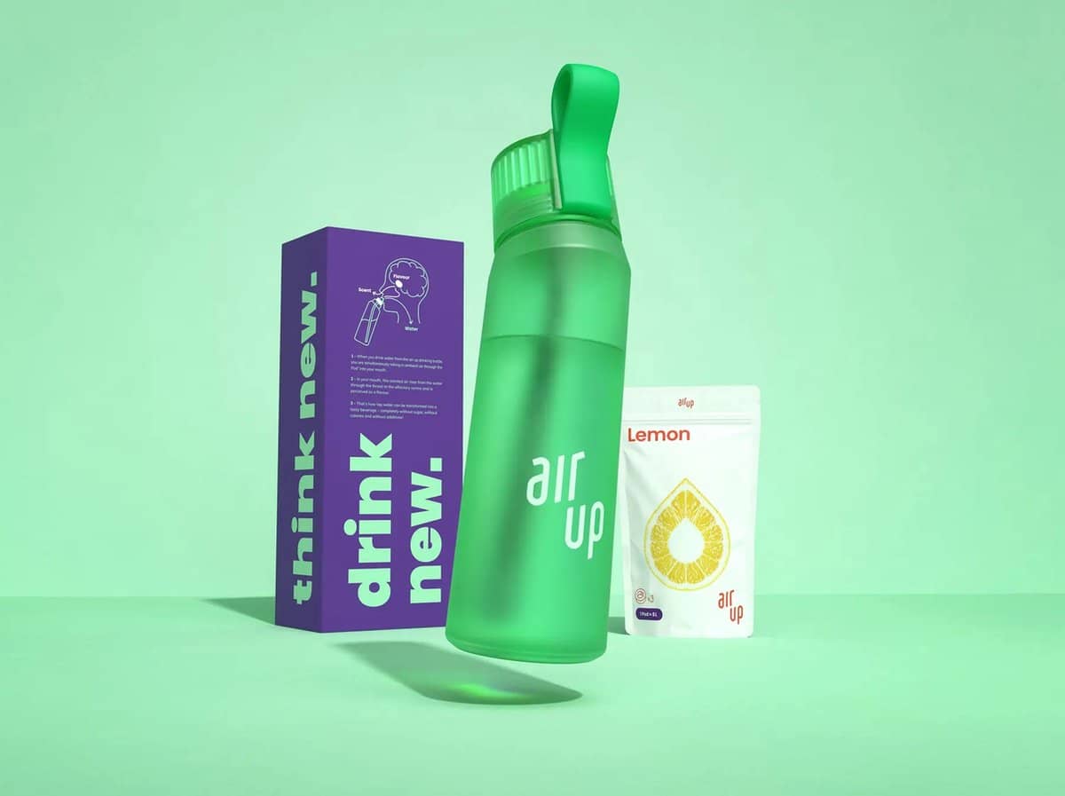 Air Up Drinkfles starterskit – Vibrant Green. Vibrant Green Air Up