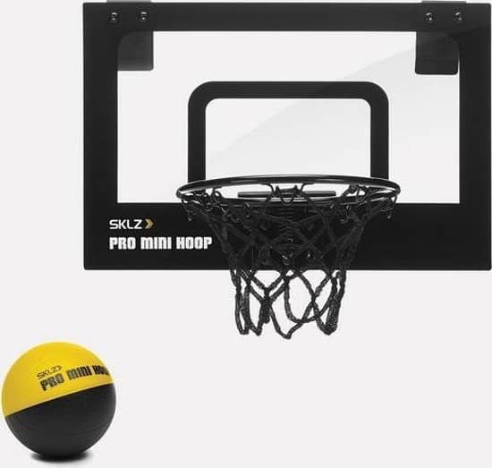 SKLZ Basketbalbord – Zwart / Transparant . Kwaliteit voor binnen
