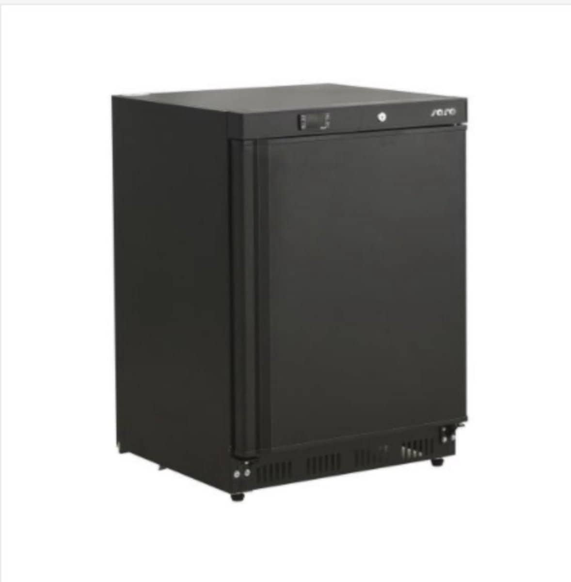 Saro koelkast | zwart design tafel model. Tafelmodel koelkast