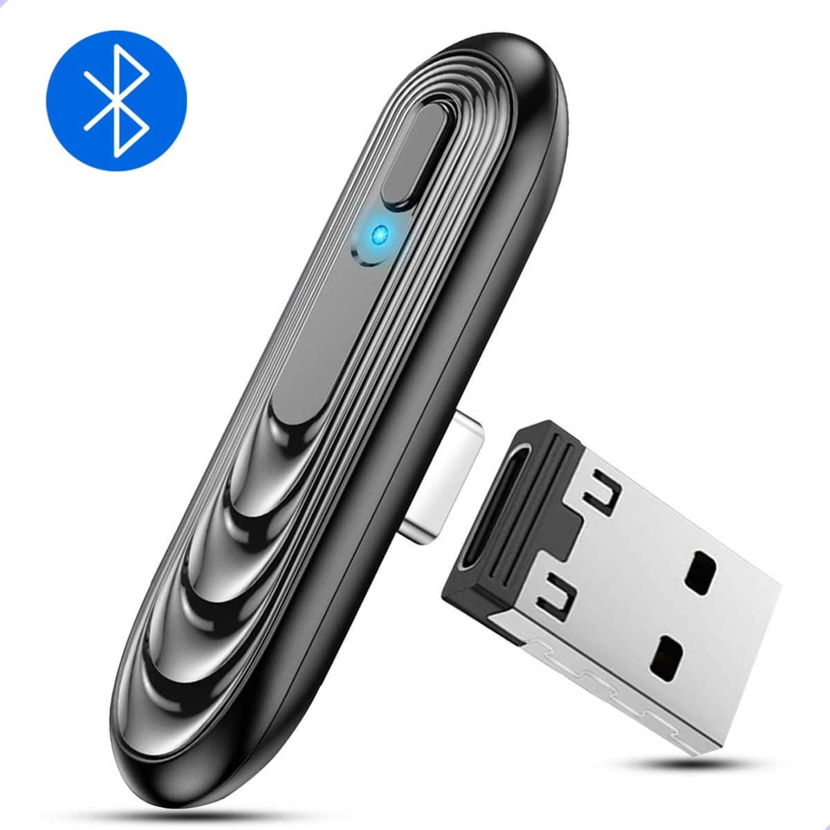 Bluetooth USB 5.0 Dongle – Bluetooth adapter. Eenvoudige bluetooth dongle