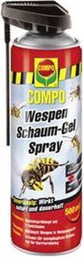 COMPO Wespen Schuim Gel Spray, 500 ml spuitbus. Krachtig schuim