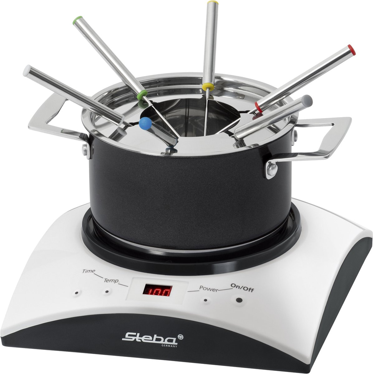 Steba IK11S – Inductiefondue met wok. Overal en altijd fondue