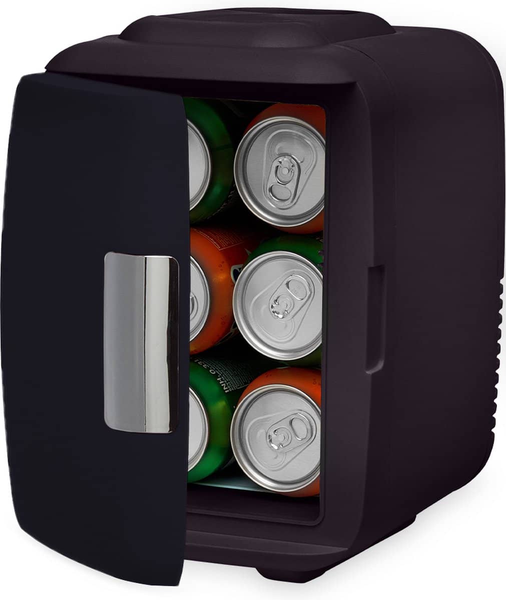 LifeGoods Mini Koelkast – 4 Liter. Perfect voor onderweg