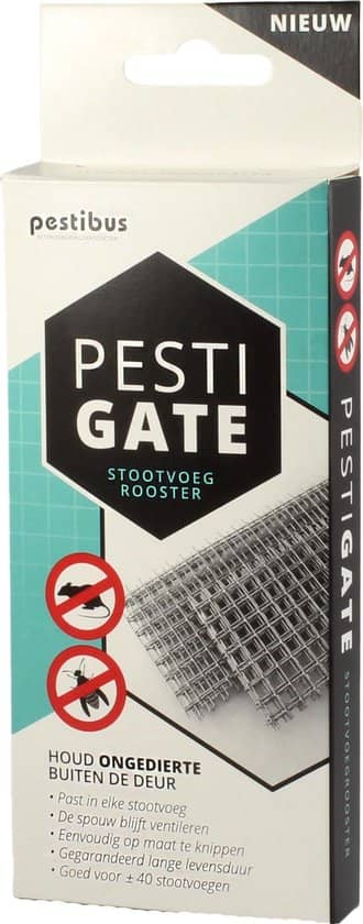 PestiGate Stootvoegroosters – 40 stuks. Mega pack bijenbekjes