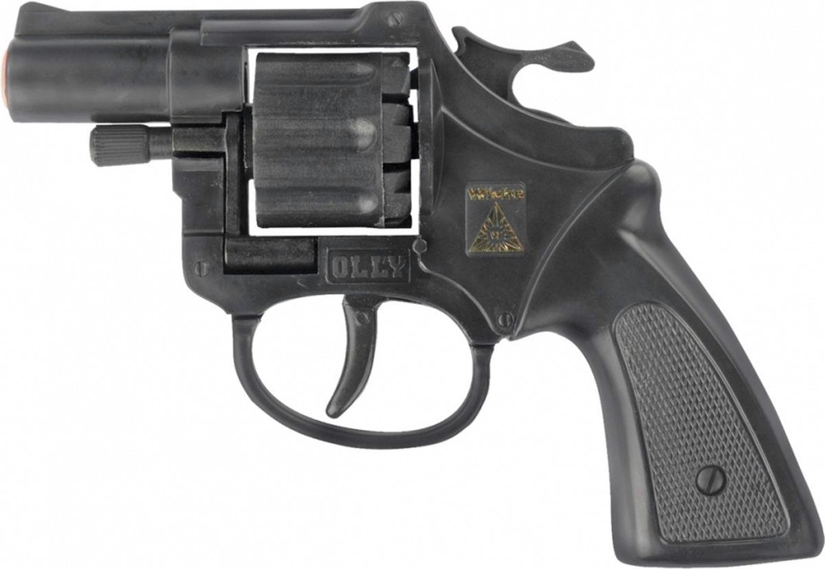 Wicke Agent – olly revolver 8-shot. Prachtige zwarte revolver