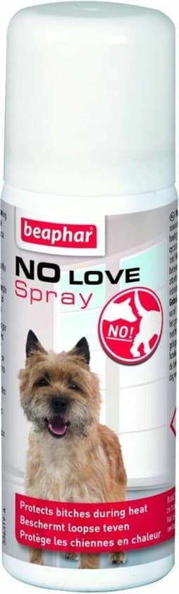 Beaphar No Love Spray – Hondenspray – 50 ml – Loopsheid. Speciaal voor loopsheid