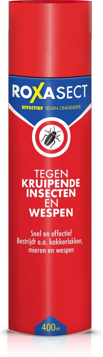 Roxasect Spray tegen Kruipende Insecten en Wespen . Krachtig en effectief