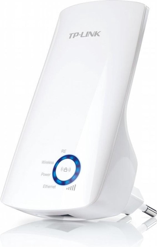 TP-Link WA850RE – WiFi Versterker – 300 Mbps. Overal internet voor een prikkie
