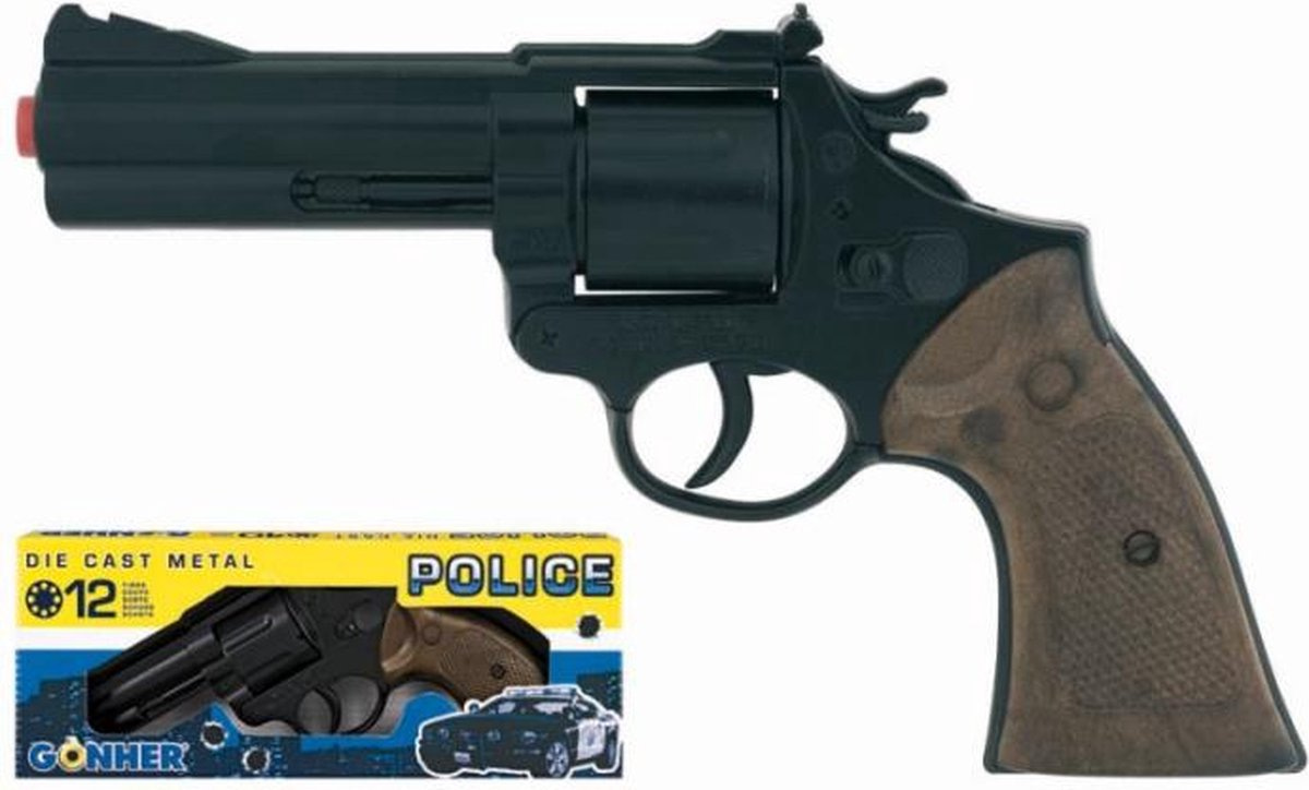 Revolver Magnum 12 Shot. Erg stevig pistool