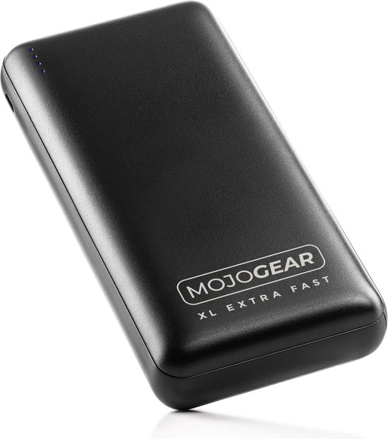 MOJOGEAR XL 20.000 mAh. Snelladen met QuickCarge