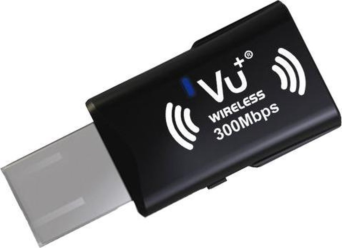VU+ Draadloze 300 Mbps USB 2.0 Dongle adapter. Zeer compact en krachtig