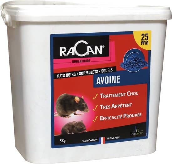 Racan Pasta 3,5kg tegen muizen, bruine en zwarte ratten – kant en klaar. Zeer krachtig middel