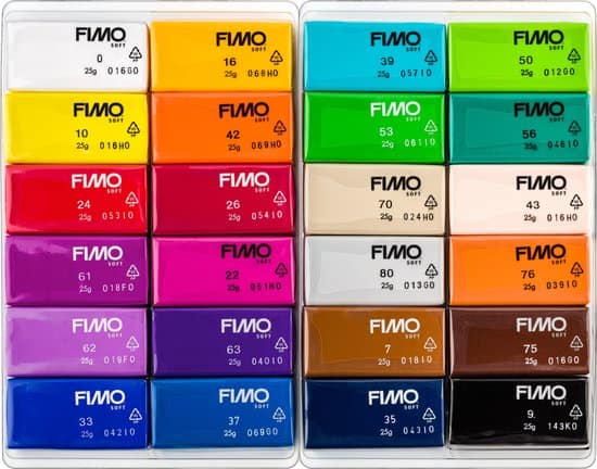 FIMO soft colour pack 24 basic colours. Professionele polymeer klei