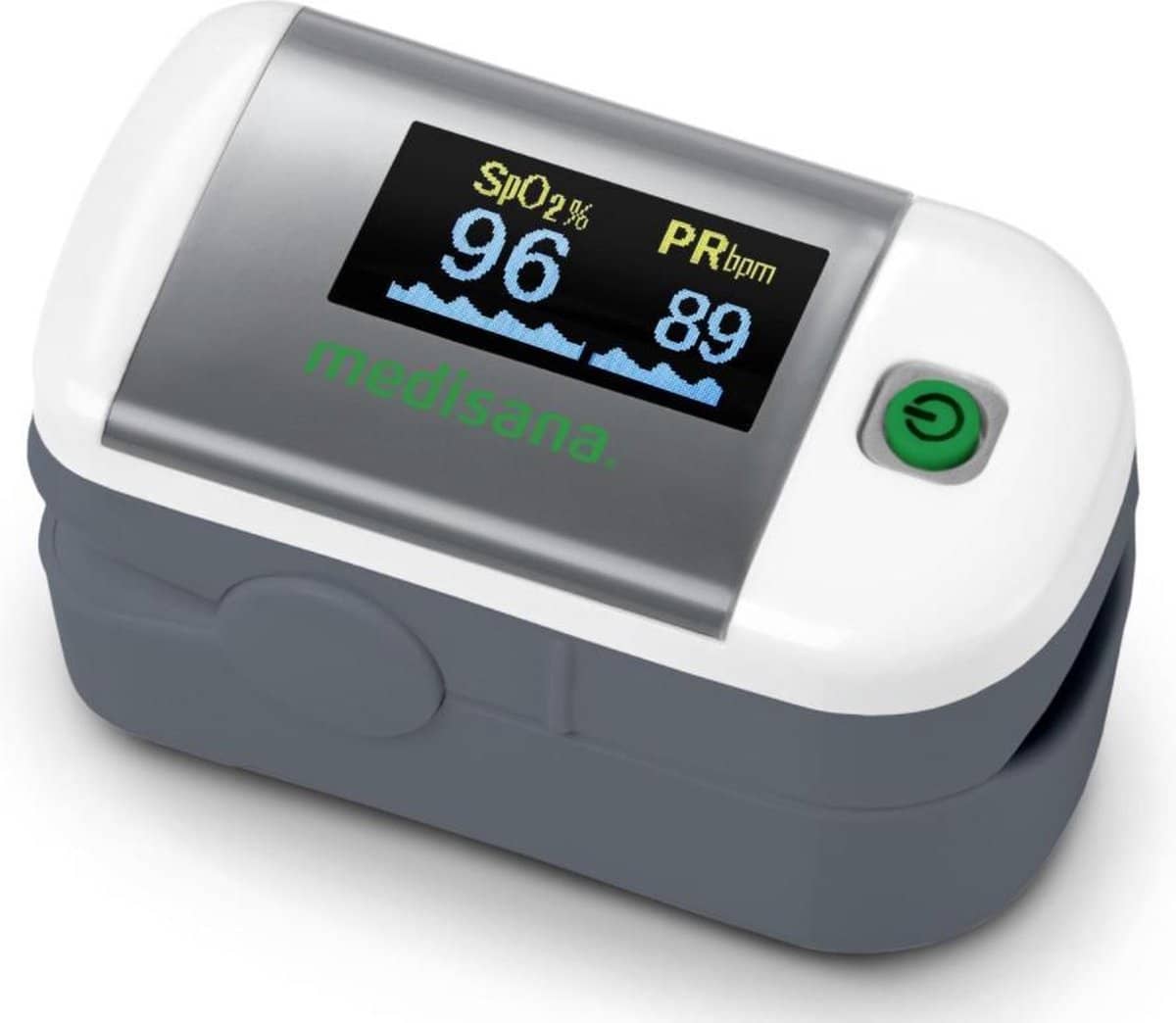 Medisana PM A10 – Saturatiemeter. Met twee kleurig LCD scherm